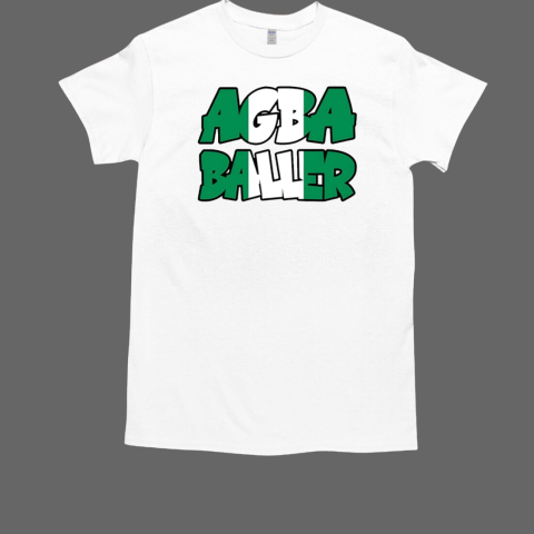 Agba Baller wearing Agba Baller T-Shirt