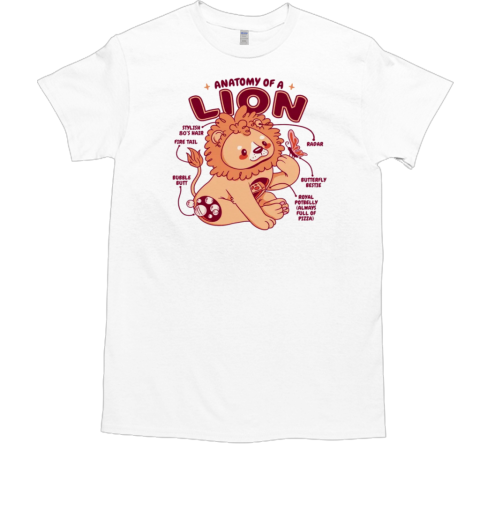 Anatomy of a Lion  Classic Men's T-shirt