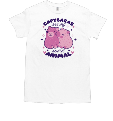 Capybaras are my Spirit Animal  Classic Men's T-shirt