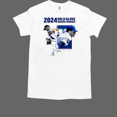 Chicago Cubs Ian Happ Gold Glove Award 2024 T-Shirt