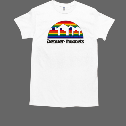 Denver Nuggets Hardwood rainbow T-Shirt