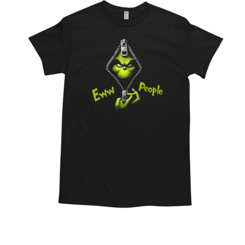 Ew People Grinch, Grinch Open Zipper  Classic Men's T-shirt