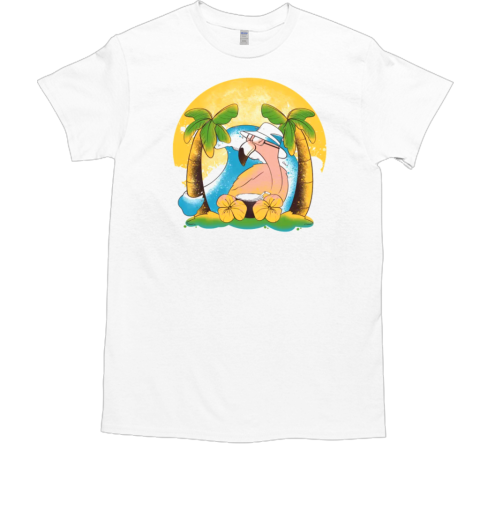 Flamingo Summer  Classic Men's T-shirt