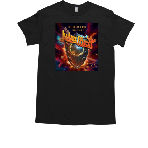 Judas Priest Shield Of Pain Tour 2025 T-Shirt