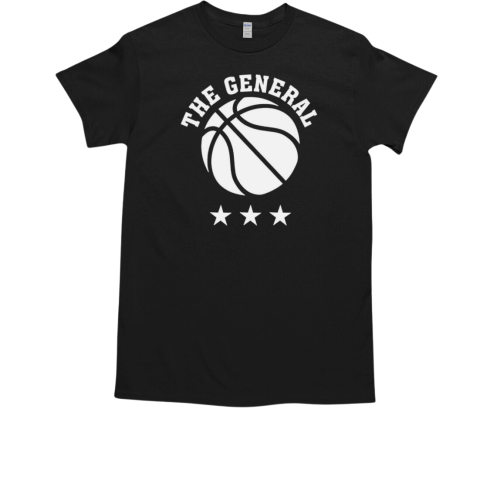 Pat Knight wearing The General Basketball T-Shirt