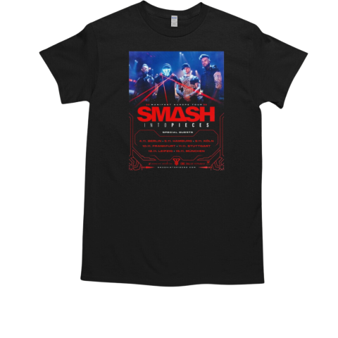 Smash Into Pieces Manifest Europe Tour 2024 T-Shirt