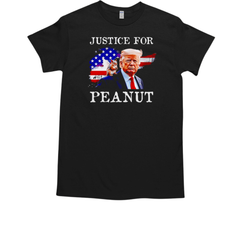 Trump 2024 Election Justice for Peanut T-Shirt