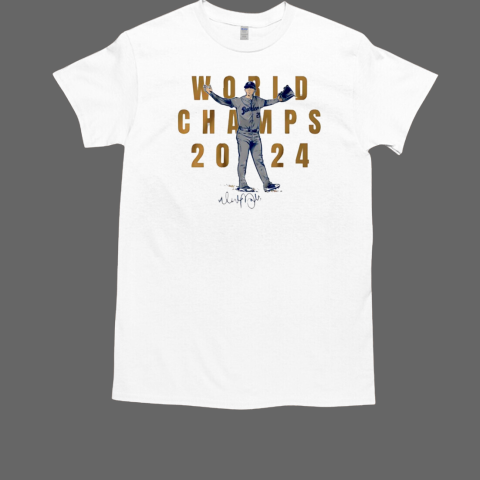 Walker Buehler Los Angeles Dodgers world champs the final out 2024 T-Shirt