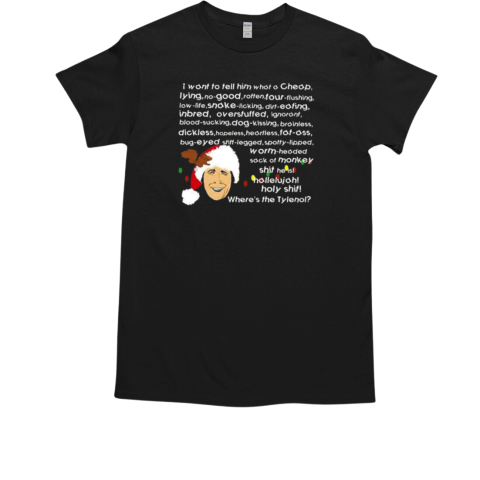 Clark Griswold Rant National Lampoons Christmas 2024  Classic Men's T-shirt