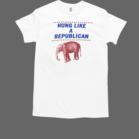 Elephant hung like a republican T-Shirt