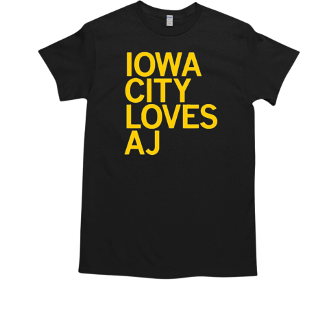 Iowa city loves AJ  Classic Men's T-shirt