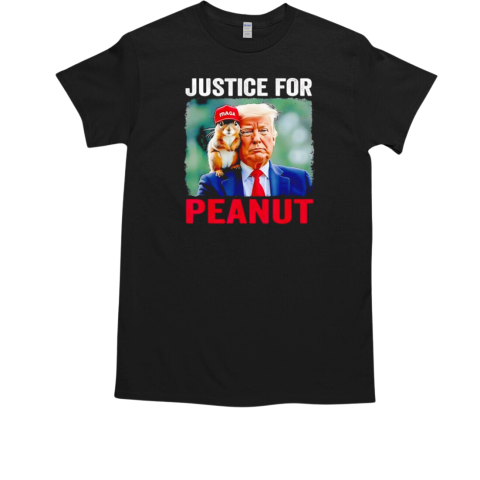 Justice for peanut the squirrel wanted Donald Trump  Classic Men's T-shirt