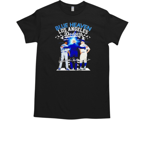 Los Angeles Dodgers Blue Heaven signatures T-Shirt