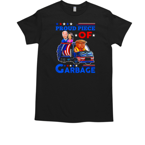 Proud piece for Trump cartoon Joe Biden and Kamala Harris T-Shirt