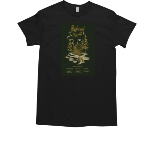 Railroad Earth Winter Tour 2025 T-Shirt