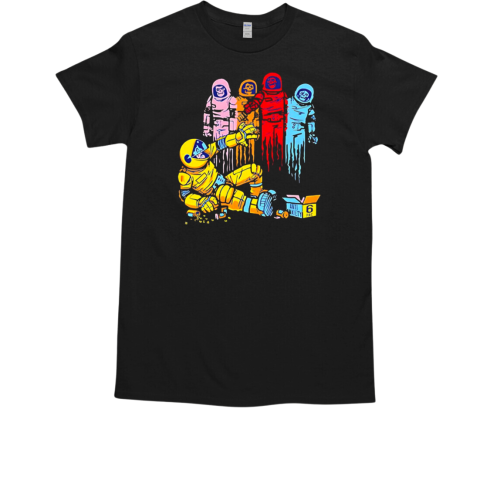 Skeleton astronaut T-Shirt