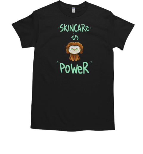 Skincare is Power Lion  Classic Men's T-shirt