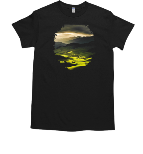 Sunlit Hills  Classic Men's T-shirt