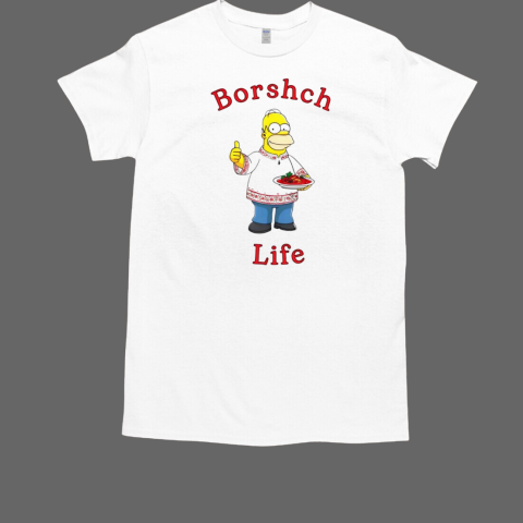 The Simpsons borshch life  Classic Men's T-shirt