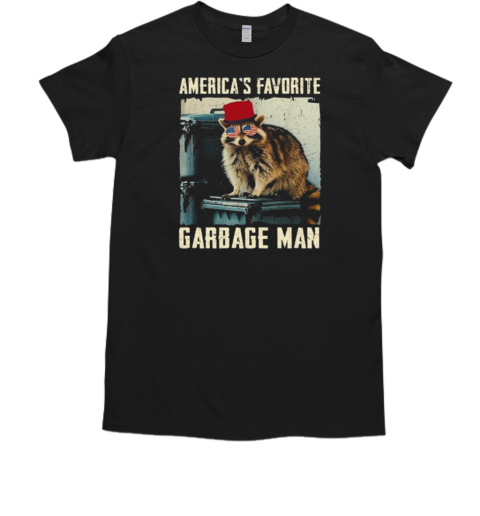 America's Favorite Garbage Man Squirrel  Classic Men's T-shirt