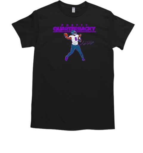 Baltimore Ravens Lamar Jackson pretty quarterbacky vintage  Classic Men's T-shirt