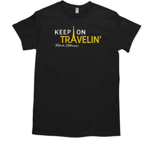 Dave Zbaracki Wearing Keep On Travelin Rick Steves  Classic Men's T-shirt