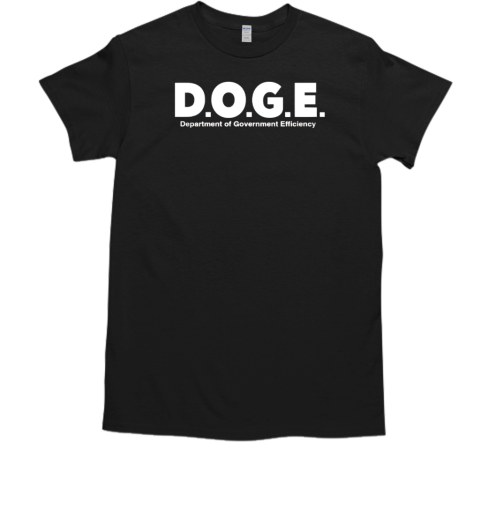 D.O.G.E Department Of Government Efficiency  Classic Men's T-shirt