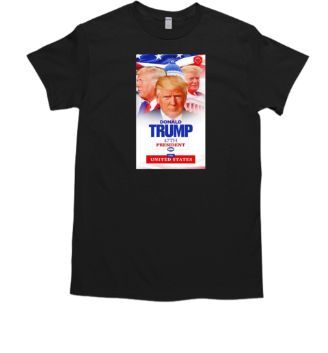 Donald Trump 47th president of the United States  Classic Men's T-shirt