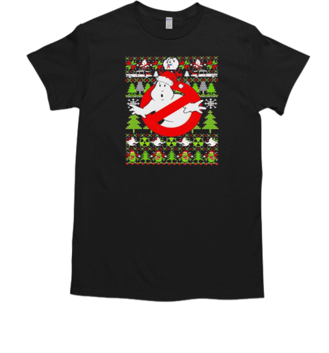 Ghostbusters No Ghost Christmas Ugly Sweater  Classic Men's T-shirt