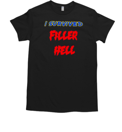 James B. Jones I survived filler hell T-Shirt