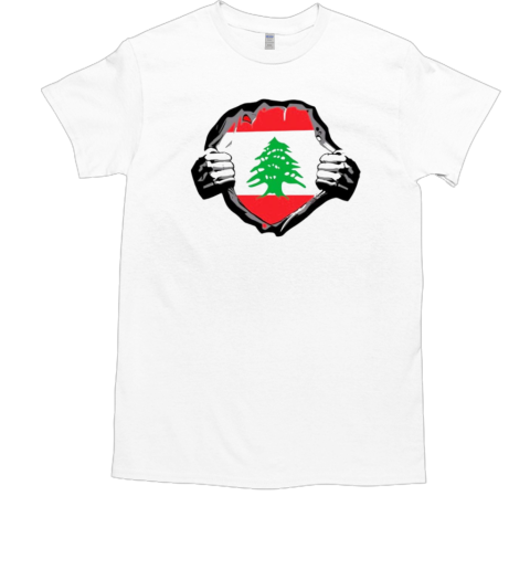 Lebanon Flag Lebanese Roots T-Shirt