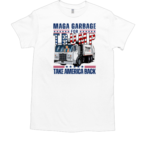 Maga Garbage For Trump Take America Back  Classic Men's T-shirt