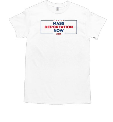 Mass Deportation Now 2024  Classic Men's T-shirt