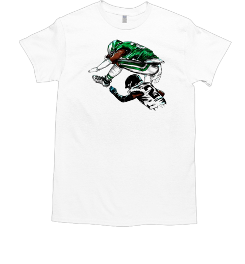 Philadelphia Eagles reverse hurdle T-Shirt