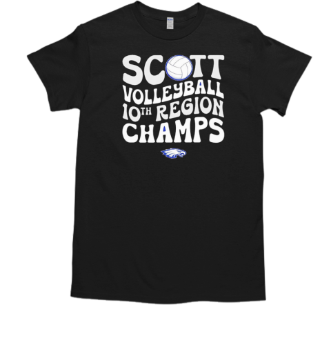 Philadelphia Eagles scott volleyball 10th region champs T-Shirt