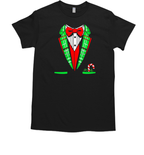 Santa Tuxedo Christmas T-Shirt