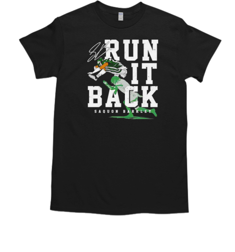 Saquon Barkley hurdle over Jacksonville Jaguars run it back T-Shirt