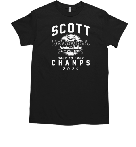 Scott volleyball back to back champs 37th district  Classic Men's T-shirt