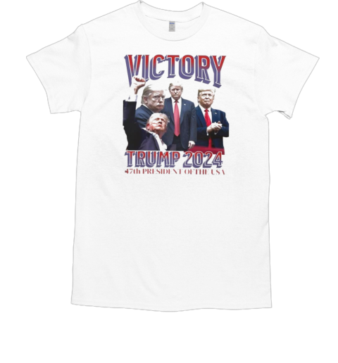 Trump Election Victory 47th President Of The USA 2024  Classic Men's T-shirt