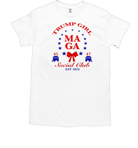 Trump Girl MAGA Social Club  Classic Men's T-shirt