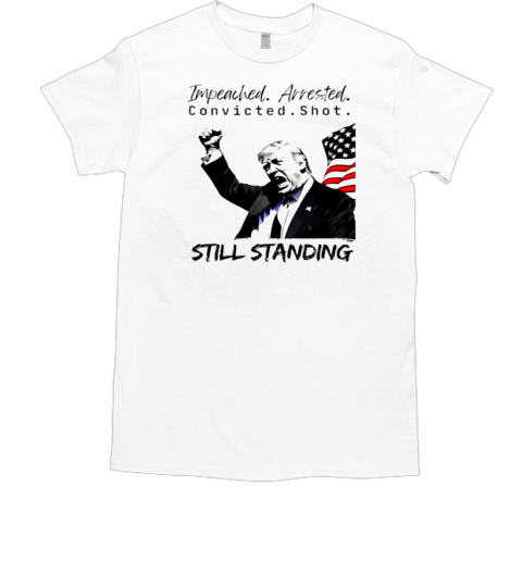 Trump still standing President America  Classic Men's T-shirt