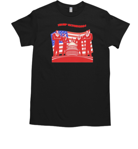 Trump Victory 2024 Patriotic Political  Classic Men's T-shirt