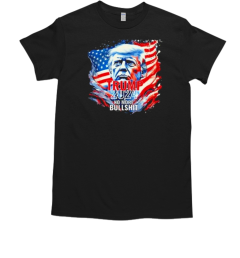 Trump Victory No More Bullshit 2024  Classic Men's T-shirt