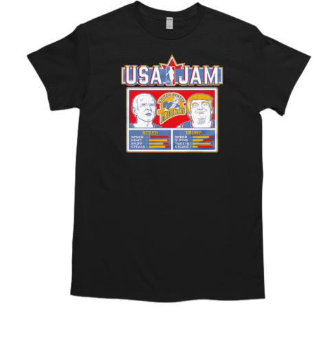 USA Jam Joe Biden and Donald Trump  Classic Men's T-shirt