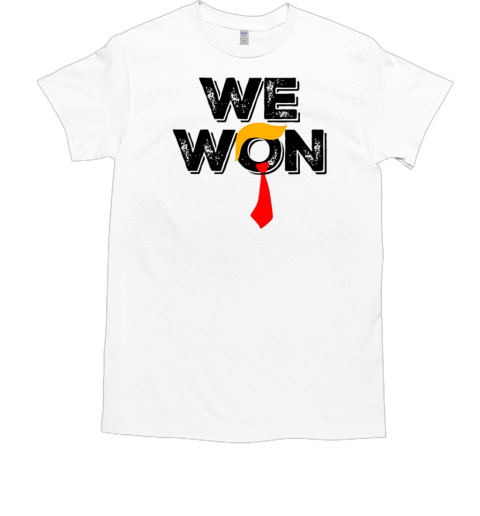 We won Vote Trump 2024 President 47th  Classic Men's T-shirt