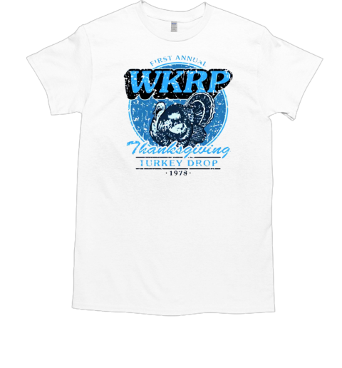 WKRP Turkey drop Thanksgiving  Classic Men's T-shirt