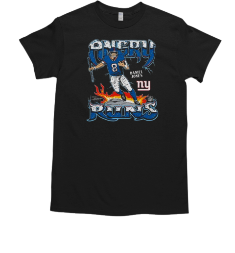 Angry Runs 2024 Giants Daniel Jones  Classic Men's T-shirt