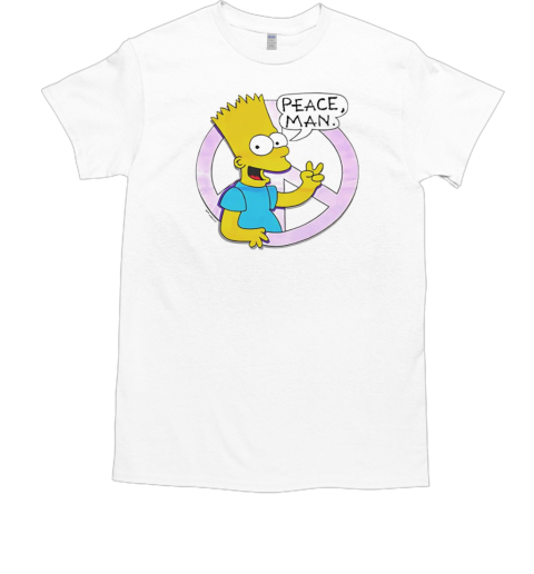 Bart Simpson peace man vintage T-Shirt