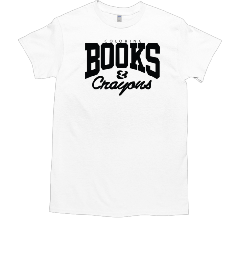 Coloring books and crayons  Classic Men's T-shirt