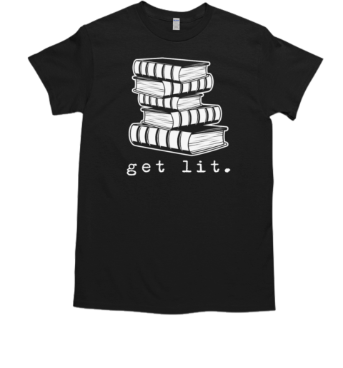 Get Lit With Books  Classic Men's T-shirt